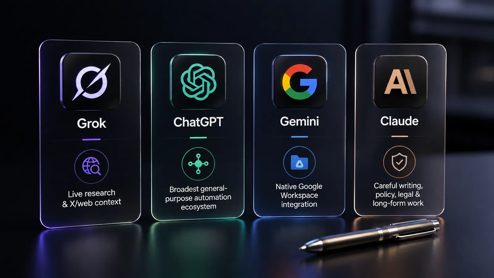 Comparing Grok with Other AI Tools For Business in 2026